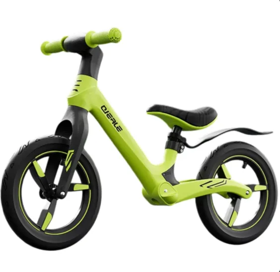 Bicicletă fără pedale pentru copii, 12′ verde (81639)