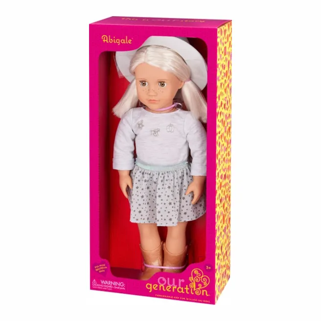 Păpușă Battat Our Generation Abigale 46 cm, cod 2040D