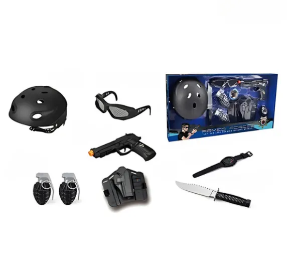 Set de polițist cu accesorii și efecte sonore