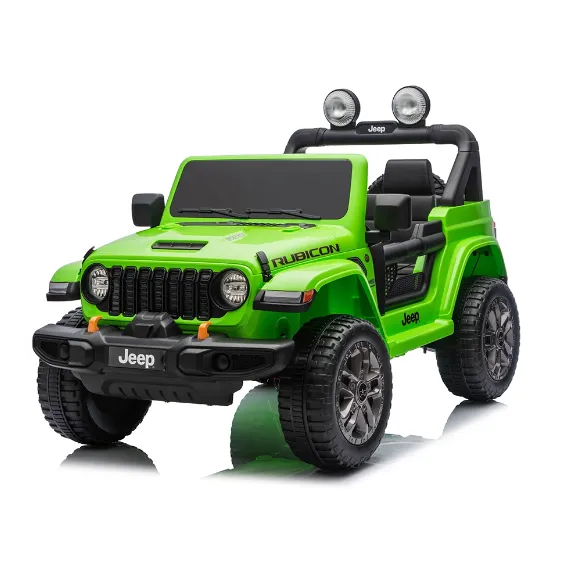 Mașină electrică pentru copii Jeep Wrangler Rubicon (JWR556/3 verde)