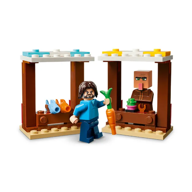 Constructor LEGO Minecraft Atacul asupra satului Gast-Barbol, art. 21273 Constructor LEGO Minecraft Atacul asupra satului Gast-Barbol, art. 21273
