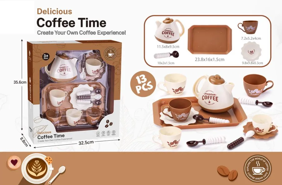 Set de joacă „Ora cafelei”, 13 ani BX8319
