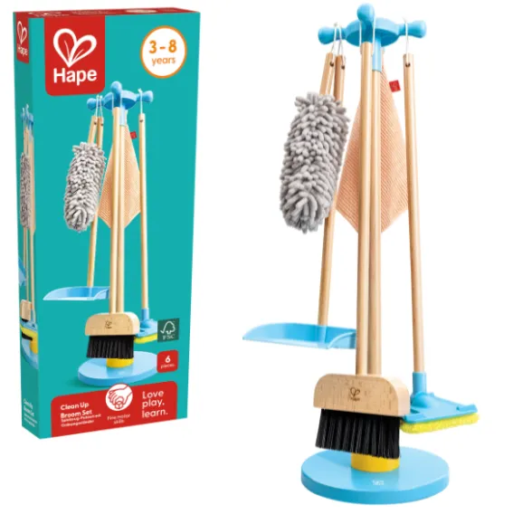 Set de curățenie din lemn