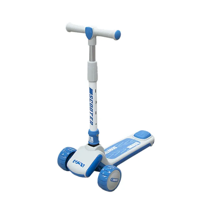 Самокат детский F080, синий