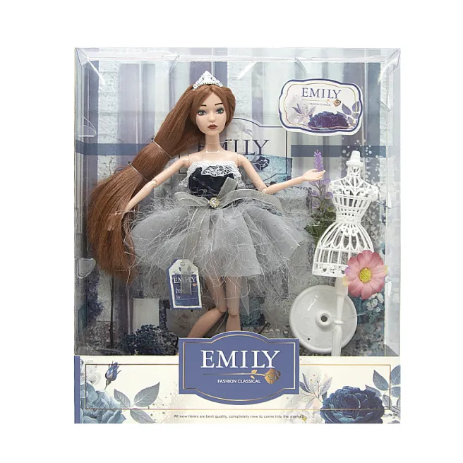 Кукла Emily 30 см, с вешалкой для модели, код 672005