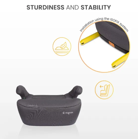 Inaltator auto-buster 125-150 cm (i-Size) Isofix Caretero Jaguar Pink Inaltator auto-buster 125-150 cm (i-Size) Isofix Caretero Jaguar Pink