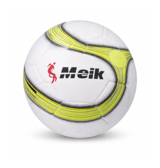 Футбольный мяч Size 5 Cowhide Pattern 6, зеленый, код 2167D