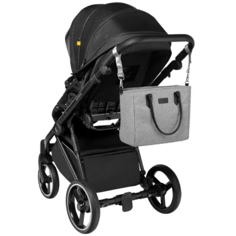 Geantă pentru mame Skiddou Ingrid evening shadow (2080033) Gri-Neagră Geantă pentru mame Skiddou Ingrid evening shadow (2080033) Gri-Neagră