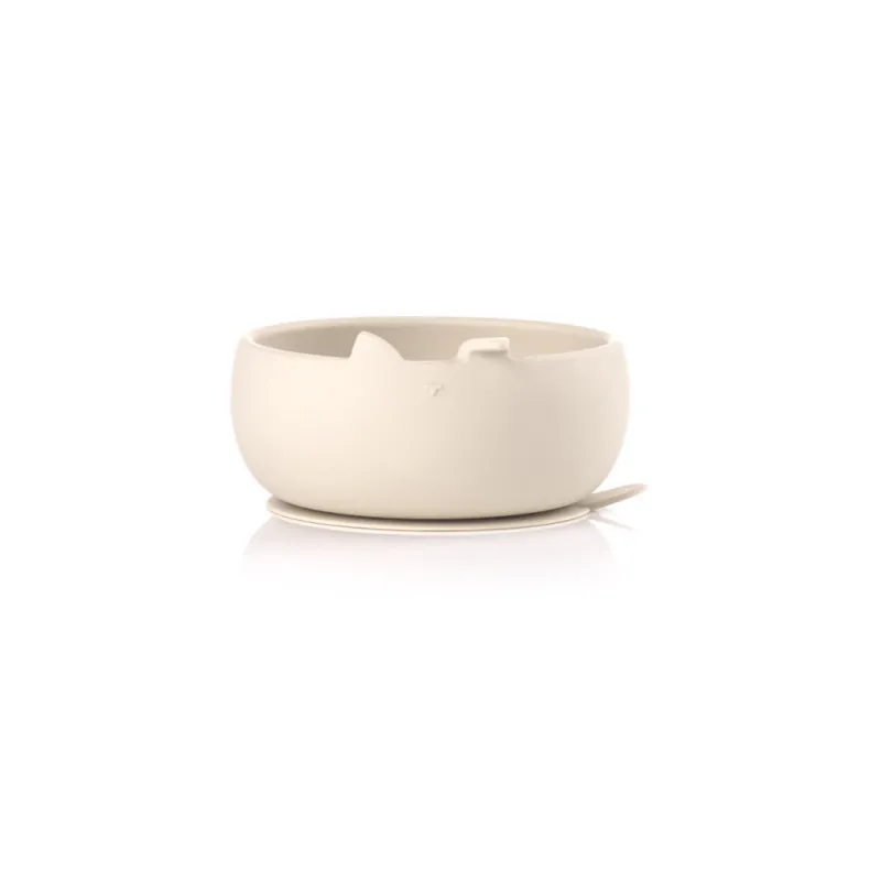 Set bol si lingura din silicon Jane Bej (070236 U10) Set bol si lingura din silicon Jane Bej (070236 U10)