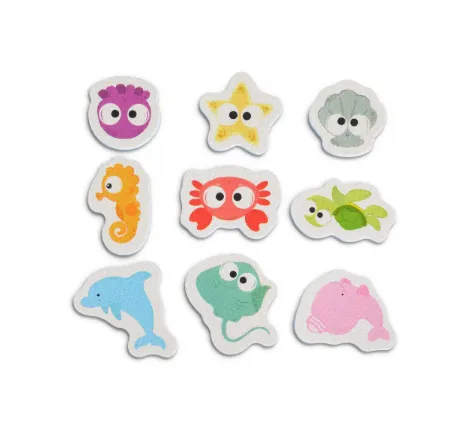 Jucării pentru baie Moni Puzzle Sea Animals, 9 buc. Jucării pentru baie Moni Puzzle Sea Animals, 9 buc.