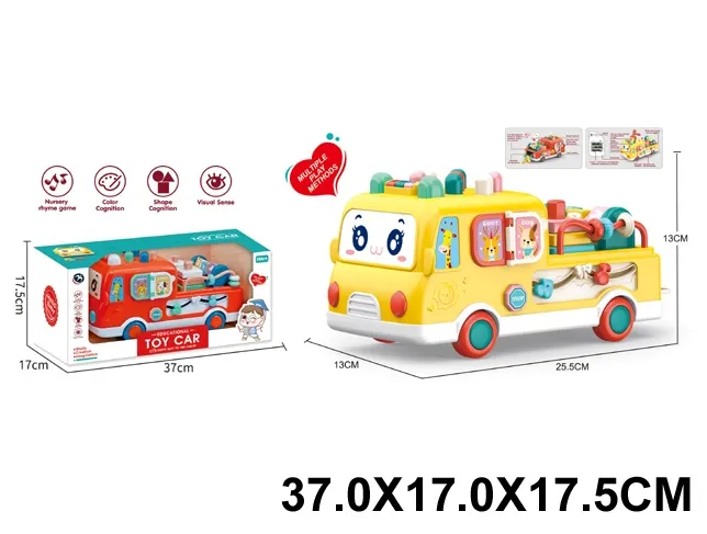 Развивающяя машинка для малышей муз. арт.58662