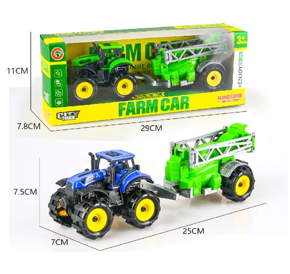 Tractor cu remorca – model cu inerție