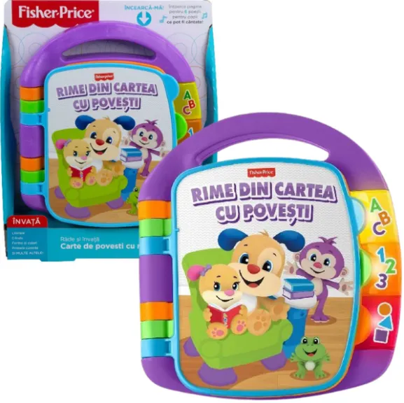 Fisher-Price Cărticica Muzicală cu poezii (ro.)