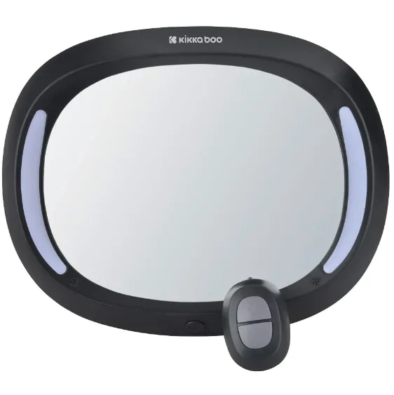 Oglinda auto KikkaBoo LED Black
