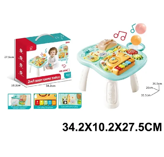 Детский игровой столик со звуками и светом (13443)