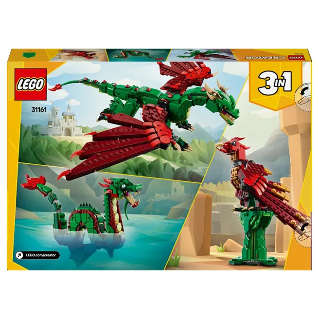 Constructor LEGO Creator Dragon medieval, art. 31161 Constructor LEGO Creator Dragon medieval, art. 31161