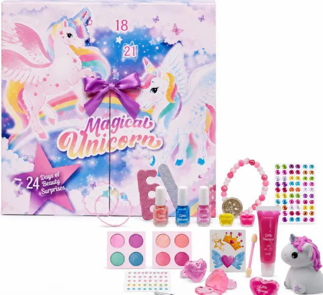 Calendar Advent Unicorn, 24 produse cosmetice, 81.535.00