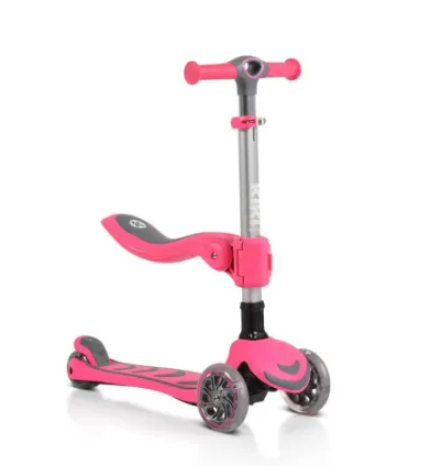 Trotinetă Moni Kiki Pink