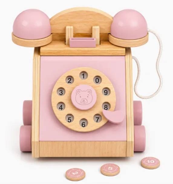 Jucarie din lemn Telefon, W10L095