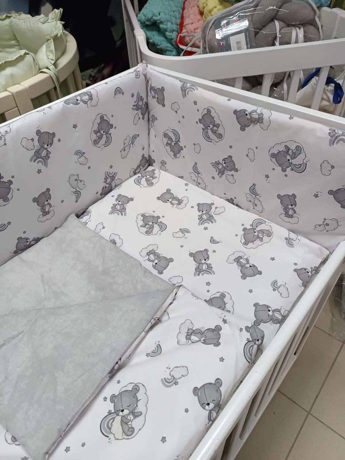 Set de lenjerie pentru patuc LUN105 Set de lenjerie pentru patuc LUN105