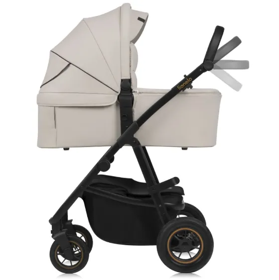 Carucior 2 in 1 Lionelo Amber Plus Beige Sand Carucior 2 in 1 Lionelo Amber Plus Beige Sand