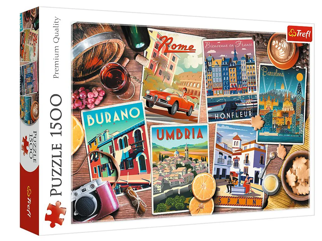 Путешествие по Европе. 1500 элем.арт.26199