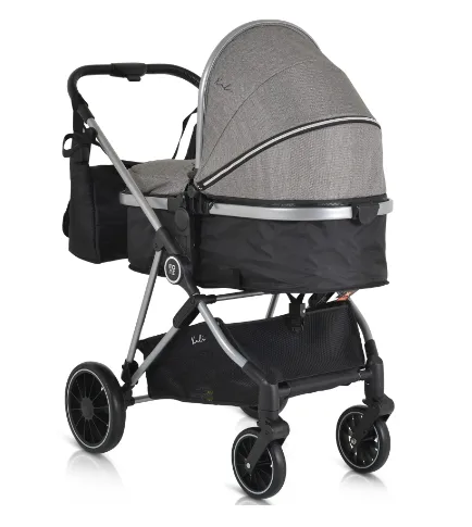 Cărucior 2/1 transformabil Moni Kali Grey Cărucior 2/1 transformabil Moni Kali Grey
