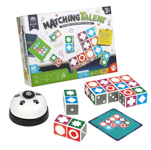 Joc educativ din lemn 