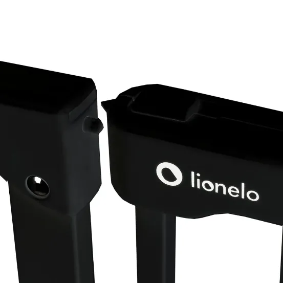 Poartă de siguranță Lionelo Truus Slim Black Onyx, 75-105 cm Poartă de siguranță Lionelo Truus Slim Black Onyx, 75-105 cm