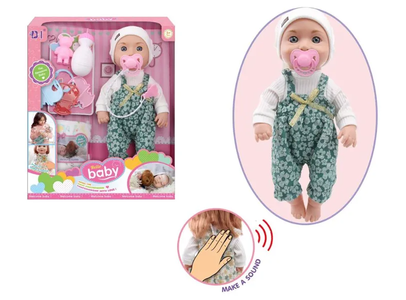 Papusa 30 cm cu functii si accesorii, BM3325-1