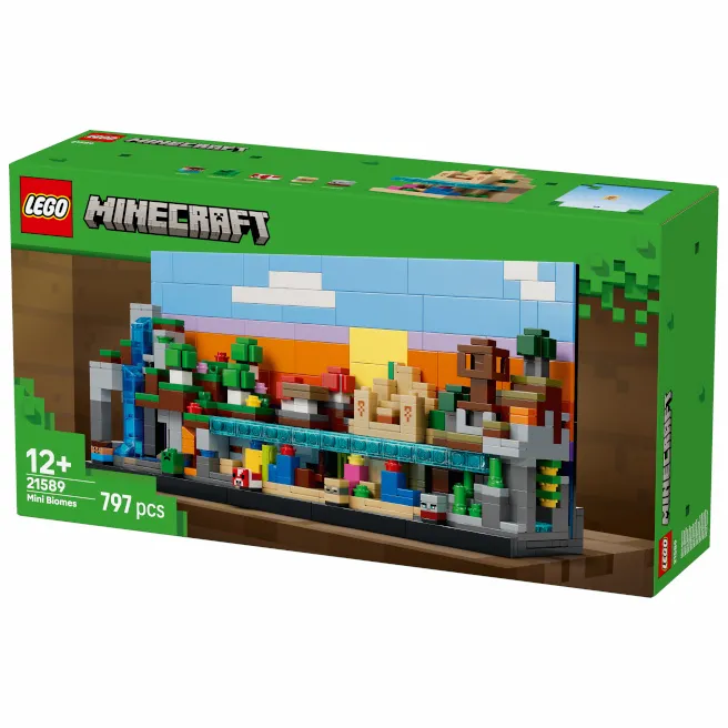 Constructor LEGO Minecraft Mini-biome, art. 21589