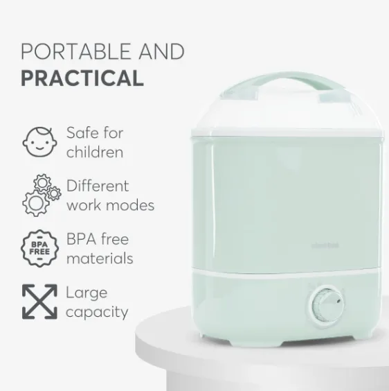 Sterilizator și uscător de biberoane 2 în 1 KikkaBoo Cleo Sterilizator și uscător de biberoane 2 în 1 KikkaBoo Cleo