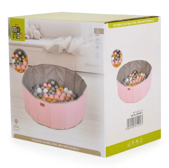 Piscina pentru copii cu bile Moni 90 balls Pink Piscina pentru copii cu bile Moni 90 balls Pink