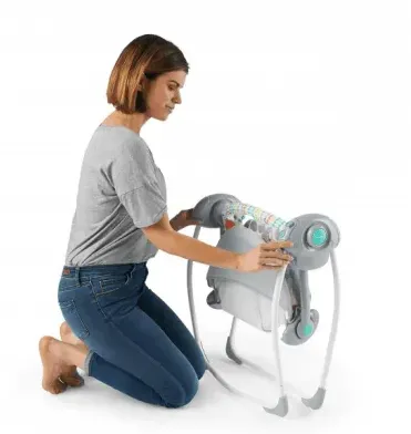 Leagan portabil Bright Starts Whimsical Wild Leagan portabil Bright Starts Whimsical Wild