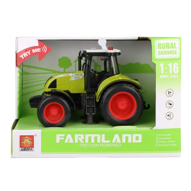 WY Tractor cu inerție 1:16 