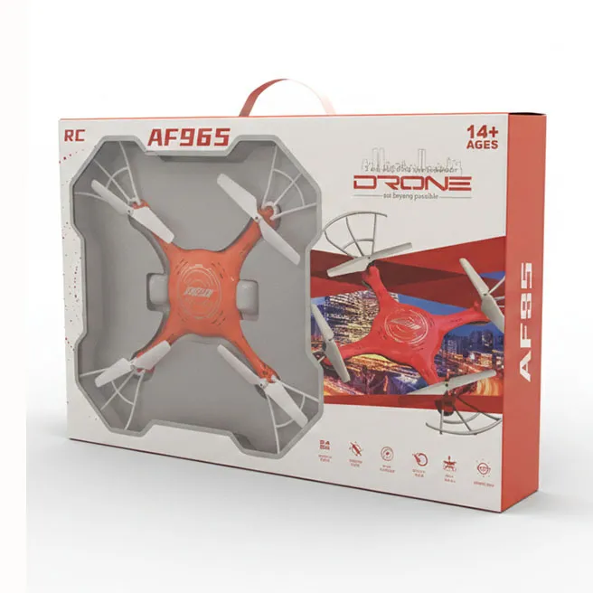 Quadcopter cu altitudine fixă, portocaliu, cod 1261D