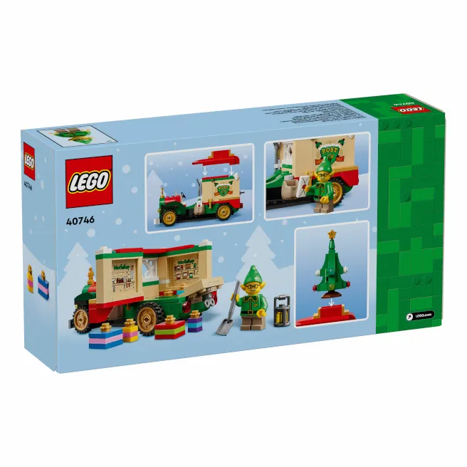 Constructor LEGO Christmas Camionul de livrări al lui Moș Crăciun, art. 40746