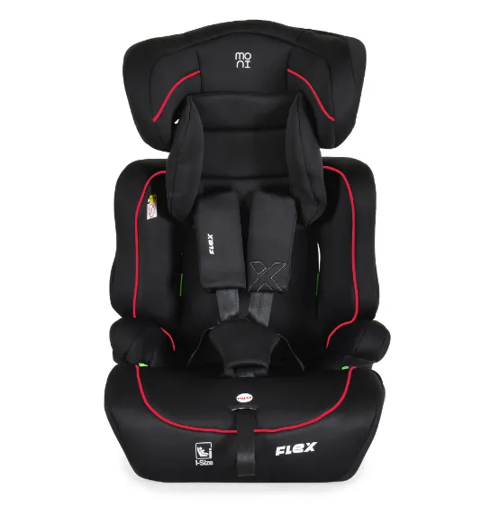 Scaun auto 76-150 cm (i-Size) Moni Flex Black Red Scaun auto 76-150 cm (i-Size) Moni Flex Black Red