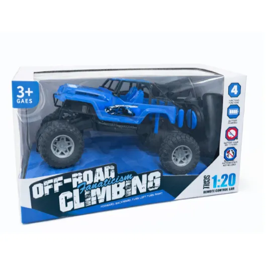 Mașină OFF-ROAD Fanatism Climbing 1:20 cu telecomandă, albastră, cod 952055