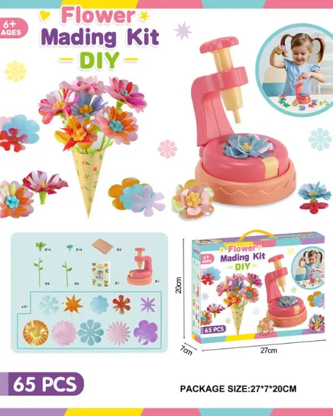 Set creativ pentru confectionarea florilor, 660