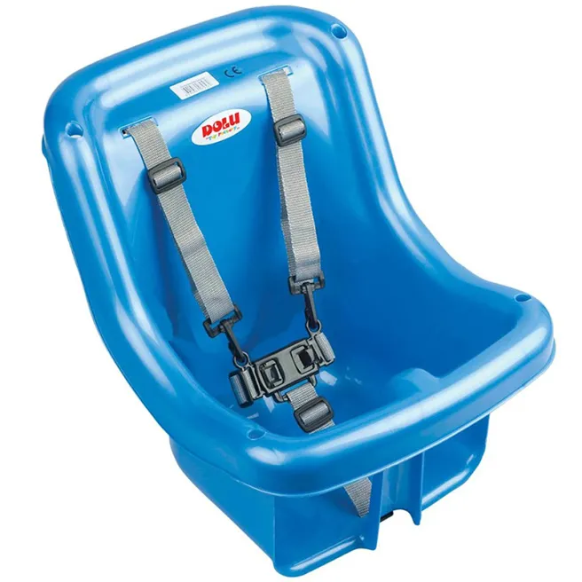 DL Leagan cu spatar si cu centuri de siguranta, albastru