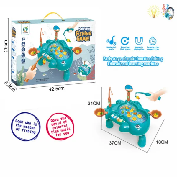 Set pescuit cu muzica si lumina 007448 