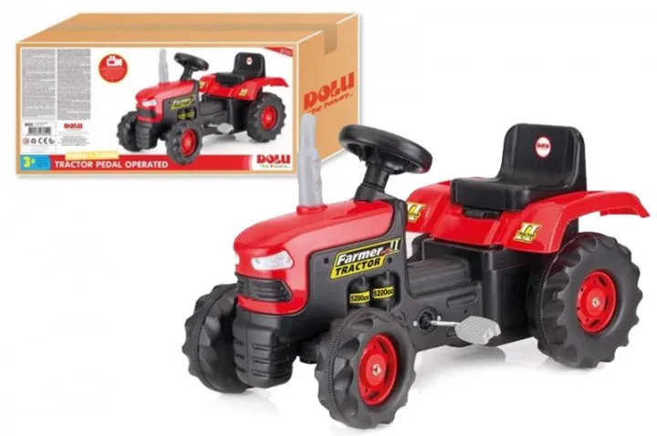 Трактор с педалями Dolu (53х83х45 см) арт. 8050
