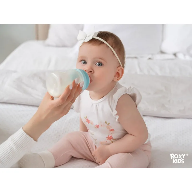 Tetine din silicon Roxy Kids cu flux mediu 3+, (2 buc.) (RBTL-002-M) Tetine din silicon Roxy Kids cu flux mediu 3+, (2 buc.) (RBTL-002-M)