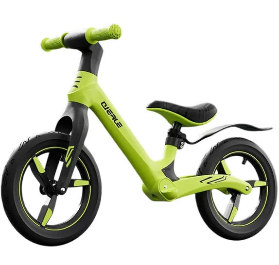 Bicicletă fără pedale pentru copii, 12′ verde (81639)