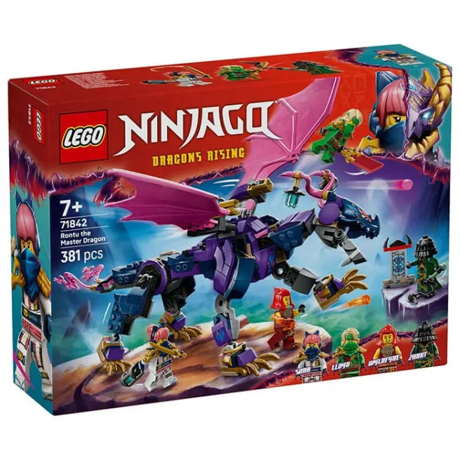 Constructor LEGO Ninjago Rontu the Master Dragon, art. 71842