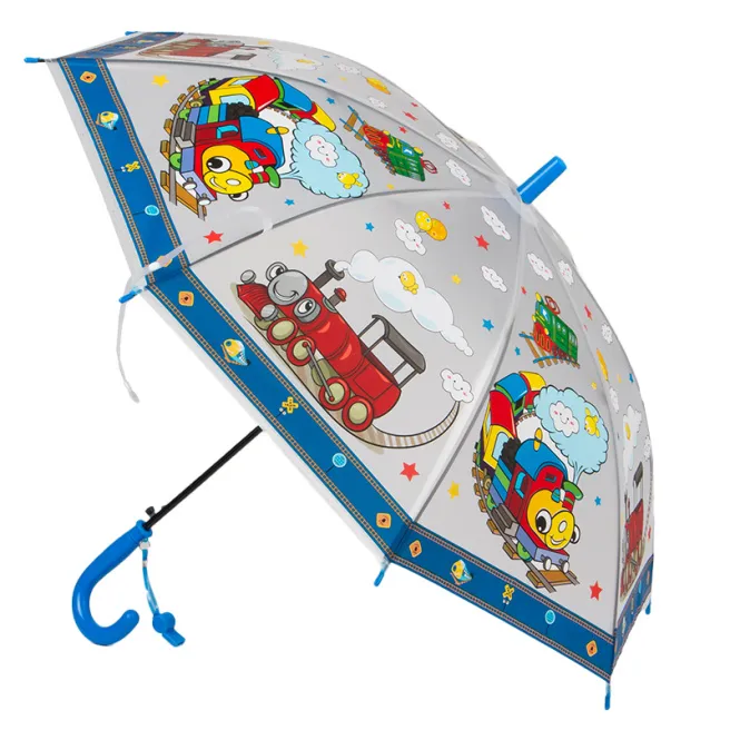 Umbrelă pentru copii transport, albastră, cod 180024