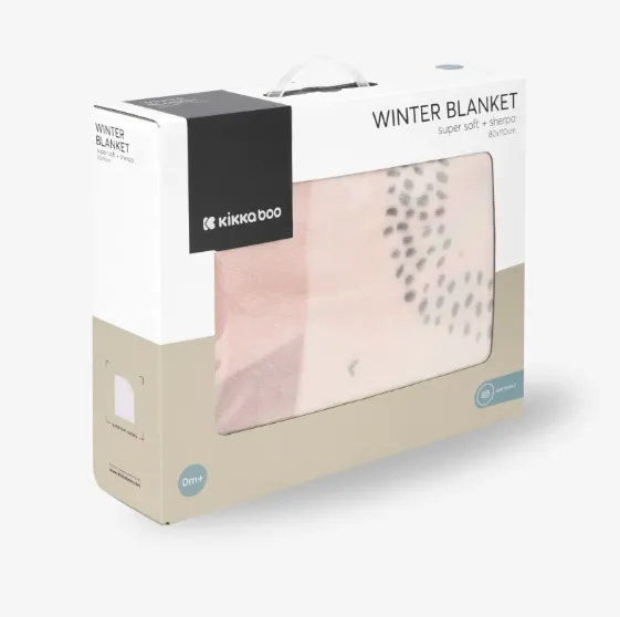 Păturică Kikkaboo Sherpa Hedge-hugs Pink, 80x110 cm Păturică Kikkaboo Sherpa Hedge-hugs Pink, 80x110 cm