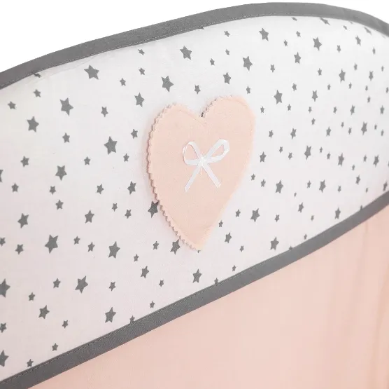 Aparatoare patut (120x60 cm) PM Confort Stele Roz Aparatoare patut (120x60 cm) PM Confort Stele Roz