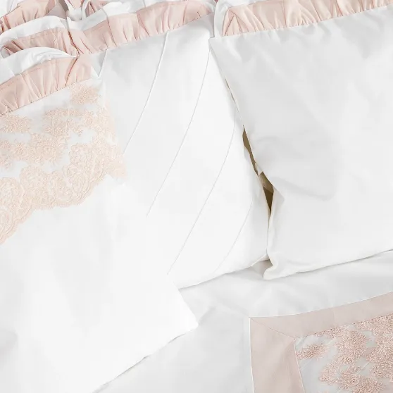 Lenjerie de patut 8 piese PM Royal Roz Lenjerie de patut 8 piese PM Royal Roz